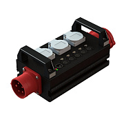 Туровый дистрибьютор питания со встроенным сплиттером ET 403 DS